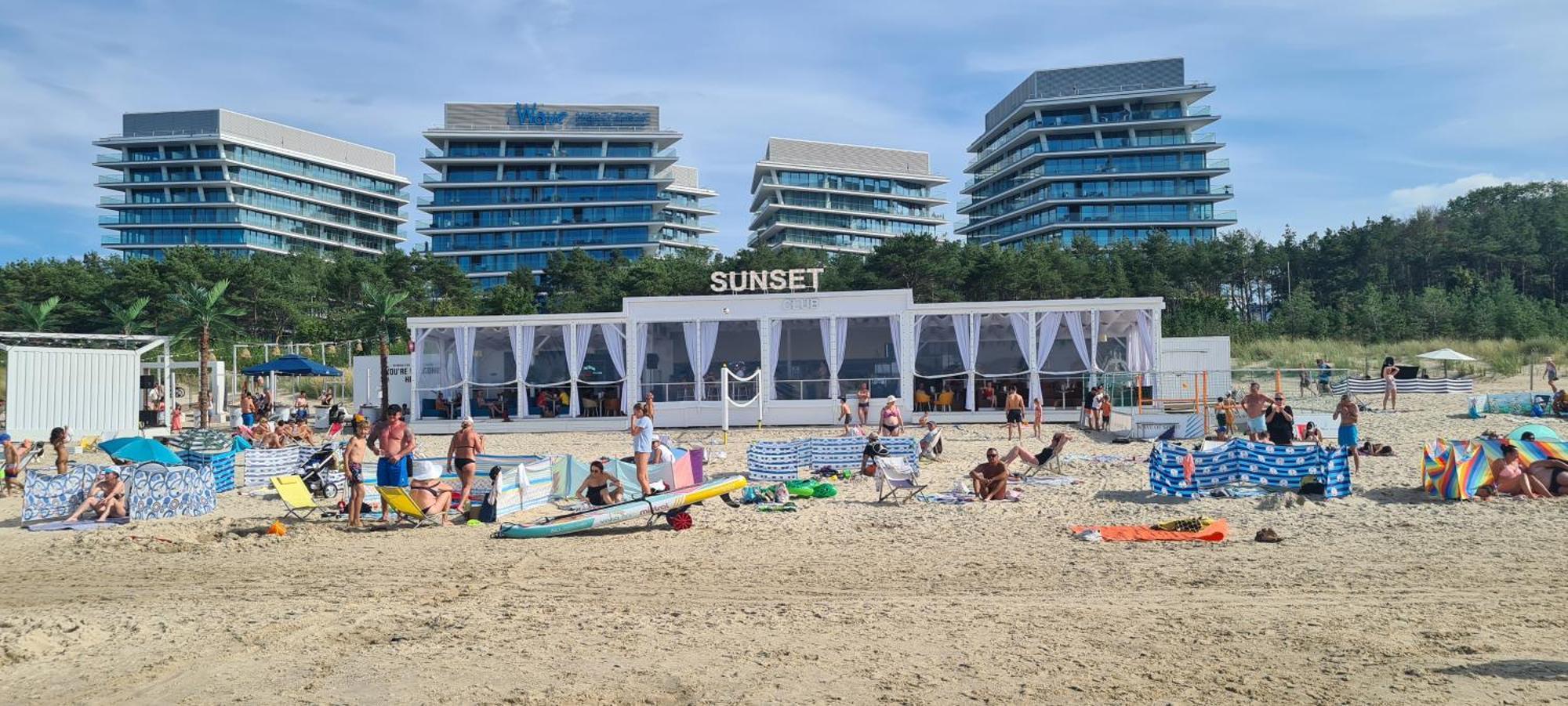 Wave Resort Miedzyzdroje - Seaview Apartment B645 Kültér fotó